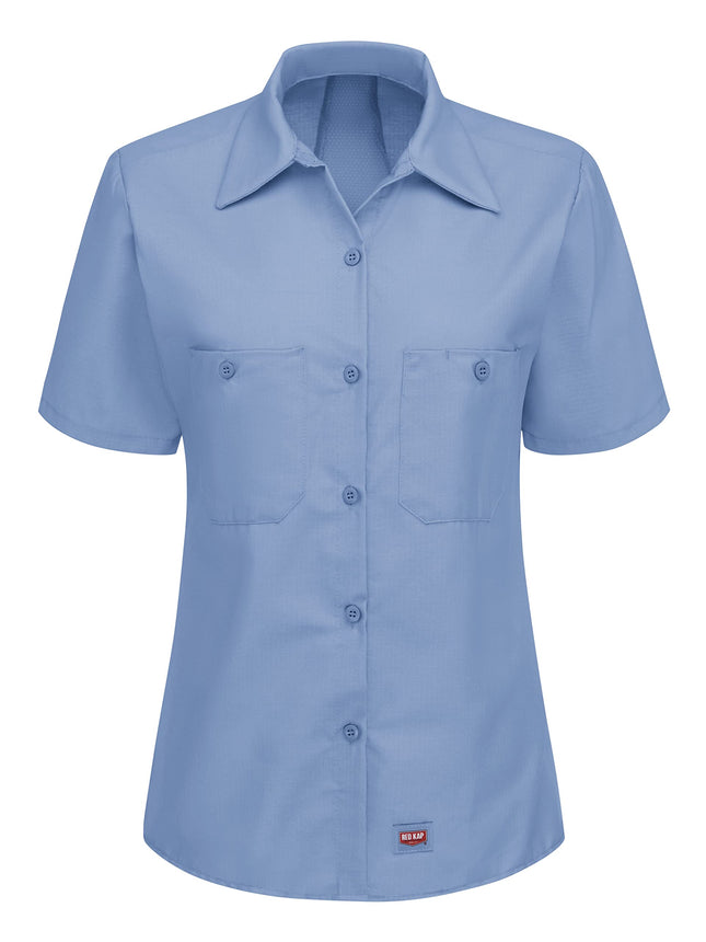 Red Kap WomensWomen's Short Sleeve Work Shirt with