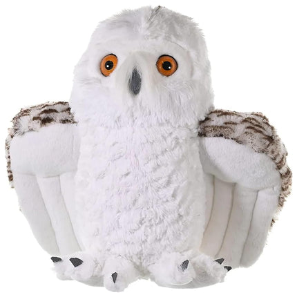 Wild Republic Cuddlekins Snowy Owl, Stuffed Animal, Plush Toy, Gifts for Kids, 12"