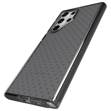Tech21 Evo Check for Samsung Galaxy S22 Ultra – Protective Phone Case with 16ft Multi-Drop Protection Smokey Black