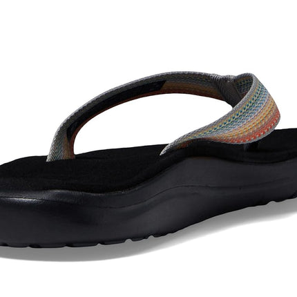 Teva Women's W Voya Flip Sandal, Antiguous Grey Multi, 8 UK