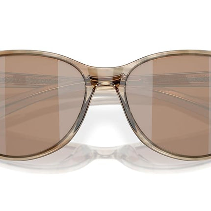 Costa Del Mar Women's Catherine Sunglasses, Shallows/Copper Silver Mirrored Polarized 580g, Medium