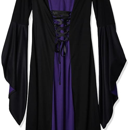 Robe à Capuche de Luxe Violette Grande Taille 1XL (16-18)