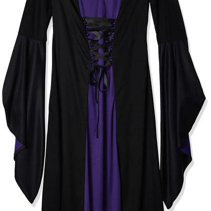 Deluxe Hooded Robe Purple Plus Costume 1XL 16-18