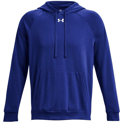 Under Armour Men's UA Rival Fleece Hoodie, (400) Royal / / White, X-Small