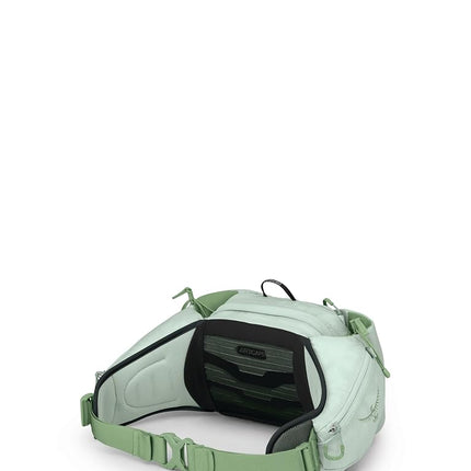 Osprey Riñonera de senderismo Tempest 6 para mujer, verde menta helado/botánica, talla única
