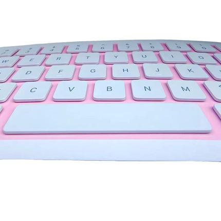 Replacement US Keyboard Full Set of Keycap Keys (No Hinge) and Tool Applicable for ipad Pro/Air 11/12.9/13 inch Magic Keyboard Key Cap (MKH-2 White)