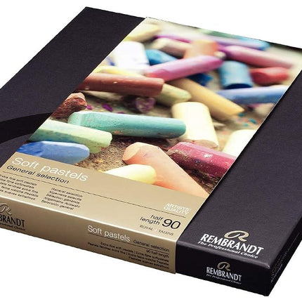 Rembrandt Professional Soft Pastel Set General Colour Selection Professional | 90 Half Pastels