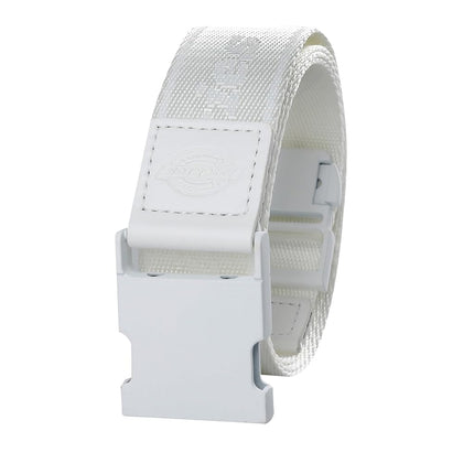 Dickies Women's Speed Clip Buckle Belt, White, L-x-L