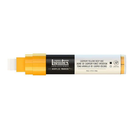 Liquitex Professional Wide Paint Marker, Cadmium Yellow Deep Hue