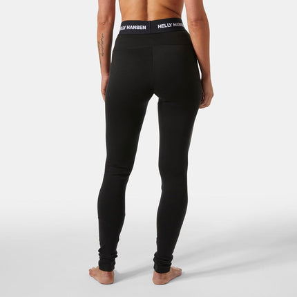 Helly Hansen Women's W Lifa Merino Midweight Pant, Black, S