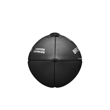WILSON NFL Team Metallic Premiere Football - Official Size, Denver Broncos