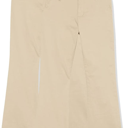 The Children's Place Pantalon Chino Coupe Bottes Uniforme Fille Slim, Lot de 2, Sandy, 16S