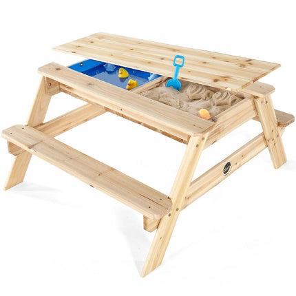 Plum Surfside Wooden Sand and Water Picnic Table