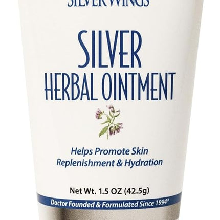 Natural Path Silver Wings Silver Herbal Ointment 250 PPM (1.5oz)
