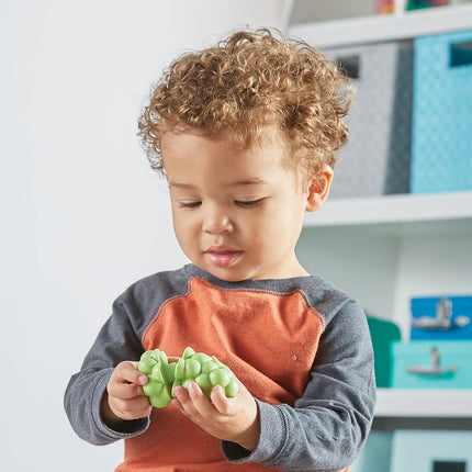 Learning Resources Snap-n-Learn Fruit Shapers, Fine Motor Toy for Toddlers, Ages 2+