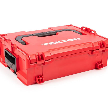 TEKTON Stacking Tool Box (L-BOXX 2) with 8-Cavity Parts Tray and Lid Insert | OLB91002