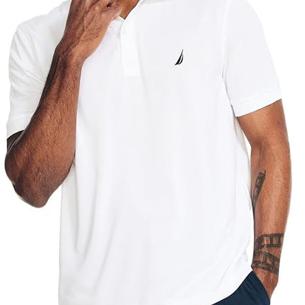 Nautica Men's Classic Short Sleeve Solid Performan