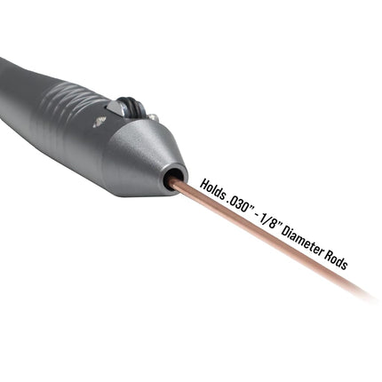 Blue Demon DAB PEN TIG Filler Feeder, Feeds TIG welding rods .030” - 1/8”, High Grade Aluminum Construction