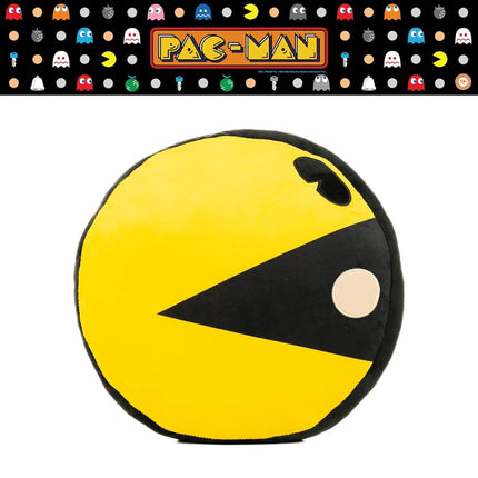 PAC-Man Bedding Super Soft Plush Decorative Throw Pillow, 14 in, (Officially Licensed Product) by Franco Collectibles