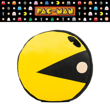 PAC-Man Bedding Super Soft Plush Decorative Throw Pillow, 14 in, (Officially Licensed Product) by Franco Collectibles