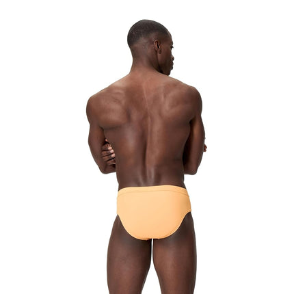 Speedo Men's Swimsuit Brief Comfort Waistband, Mid Creamsicle, 34