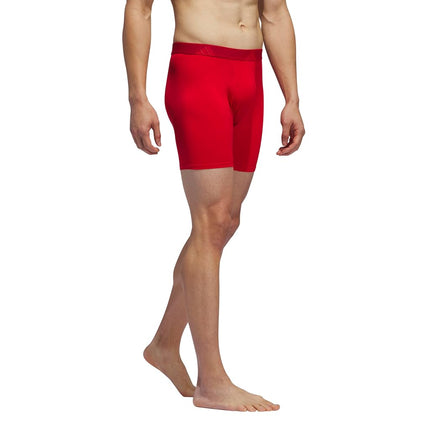 adidas Men's Microfiber 3-Pack Boxer Brief, Better Scarlet/Black/Onix Grey, M