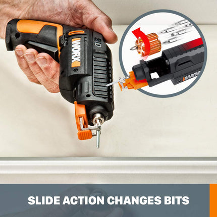 WX255L Worx SD SemiAutomatic Driver w/Screw Holder by Positec/Worx - Lawn & Garden
