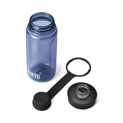 YETI Yonder 600 ml/20 oz Water Bottle with Yonder Tether Cap, Navy