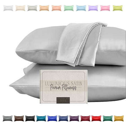 Elegant Comfort Silky and Luxurious 2-Piece Satin 