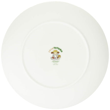 Noritake T50116A/4660-2 My Neighbor Totoro Plate, Dandelion Edition, Microwave Safe, 1 Piece, Bone China