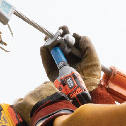 2-in-1 Non-Marring Impact Socket, Coated 12-Point Deep Sockets, 3/4- and 9/16-Inch Sizes Klein Tools 66030