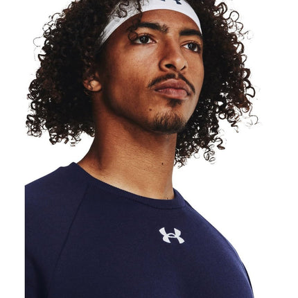 Under Armour Men's UA Rival Fleece Crew Shirt Black