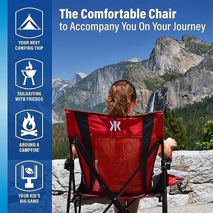 Kijaro Dual Lock Folding Chair (Victoria Desert Orange)