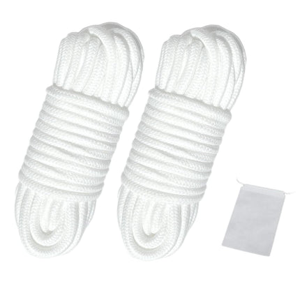 Picoggo Soft Cotton Rope - 32ft/10m, 8mm Thick, So