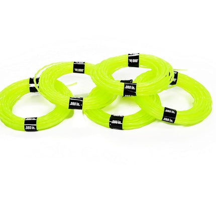 Greenworks 0.080" 5-Pack Pre-Cut Twisted String Trimmer Line