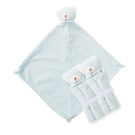 Angel Dear Three of A Kind Blankie, Blue Bear