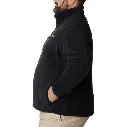 Columbia Men's Steens Mountain Full Zip 2.0 Fleece Jacket, Black, 2X