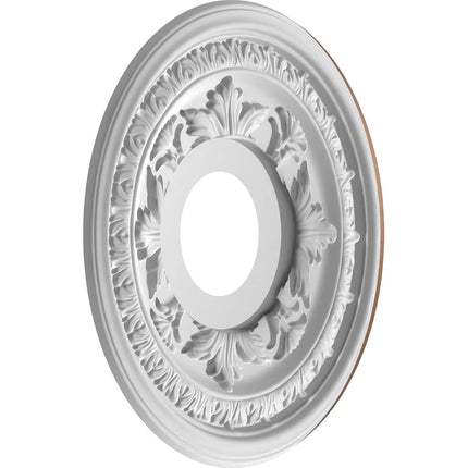 Ekena Millwork CMP13BACAC Baltimore Thermoformed PVC Ceiling Medallion (Fits Canopies up to 5 1/4"), 13"OD, Aged Copper