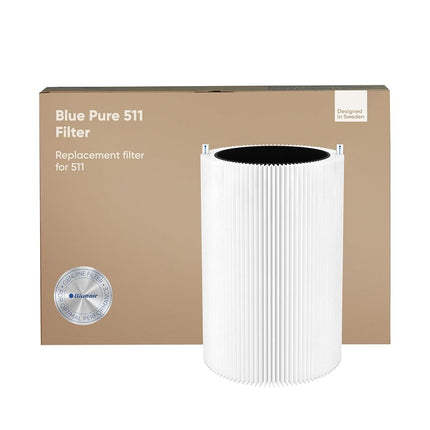 BLUEAIR 511 Replacement Filter - Air Purifier Filter - Activated Carbon - Black - For Blue Pure 511 Air Purifier