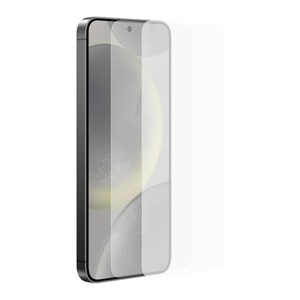 SAMSUNG Galaxy S24 Protector de pantalla de teléfono antirreflectante, lámina protectora para pantalla frontal, protección contra rayones, a prueba de polvo, versión para EE. UU., EF-US921CTEGUS, transparente