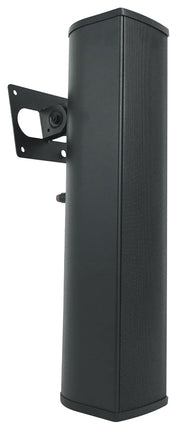 Rockville Wet Array 5 Noir 70V 60W Enceinte colonne murale commerciale pivotante, conception Line Array 2 voies, étanche IP55, utilisation intérieure/extérieure pour restaurants, églises, auditoriums