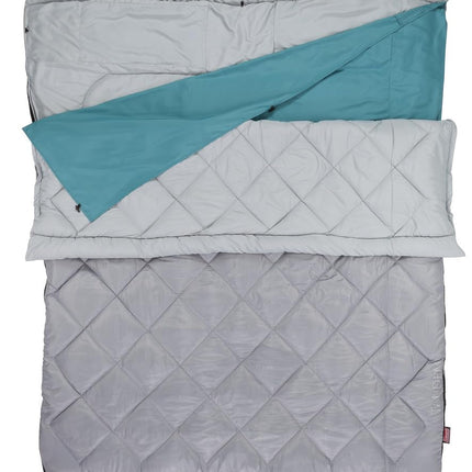 Coleman 45°F Double Sleeping Bag, Queen Size XL Ta