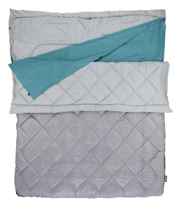 Coleman 45°F Double Sleeping Bag, Queen Size XL Ta