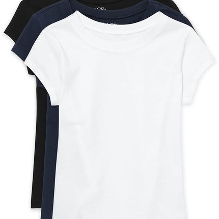 T-shirt basique à manches courtes The Children's Place pour filles