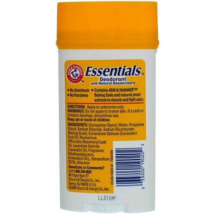 Arm & Hammer Deodorant 2.5oz Essentials Fresh by Arm & Hammer (Pack of 3)