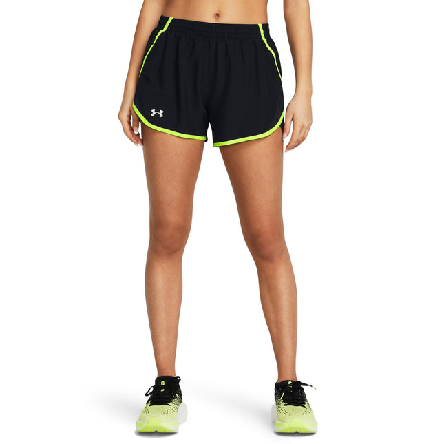 Under Armour Fly by Women's Shorts, (003) Black/Wa