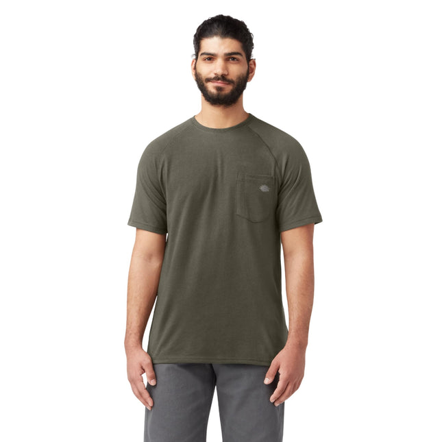 Dickies Men's Cooling Short Sleeve Pocket T-Shirt,