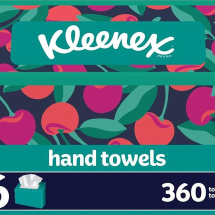 Kleenex Hand Towels, 60 Count (Pack of 6), Garden,