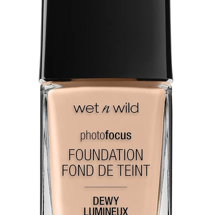 WET N WILD - Photo Focus Dewy Foundation Shell Ivory - 0.95 oz (28 ml)