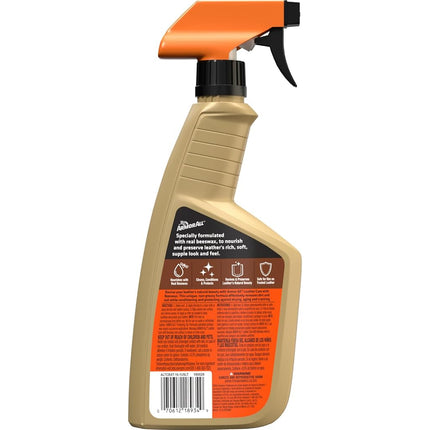 Armor All Car Leather Care Spray Bottle, Cleaner for Cars, Truck, Motorcycle, Beeswax, 4 Oz, Pack of 6, 18934-6PK